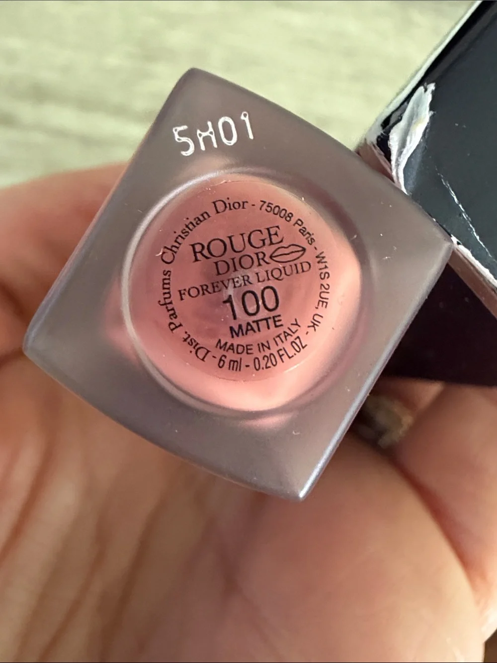Dior Rouge Dior Forever Liquid Matte Lipstick — Dusty Rose